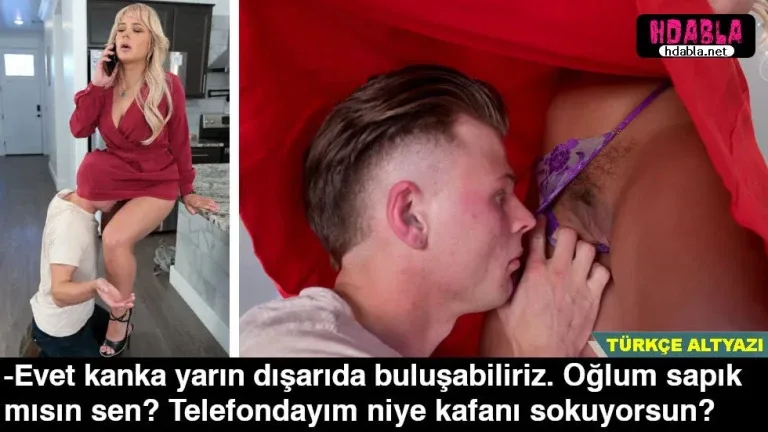annem telefonla konusurken kafami etek altina soktum yaladim.webp