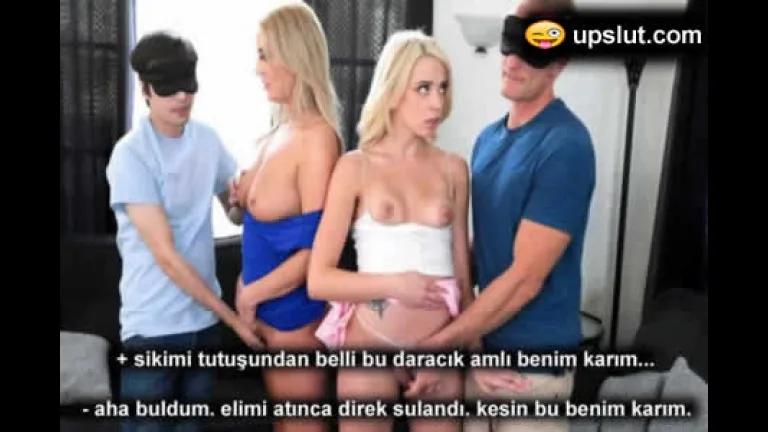 avrat bulmaca oyununda eslerini degisen evli ciftler.jpg