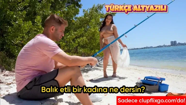 balik tutamayinca balik etli kadin yardimina kosuyor.webp