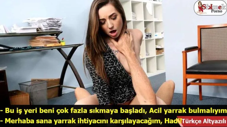 bambi ofiste bile yarraksiz kalmiyor 1.jpg