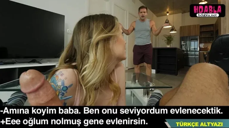 eve geldigimde babami sevgilimin agzina verirken yakaladim.webp
