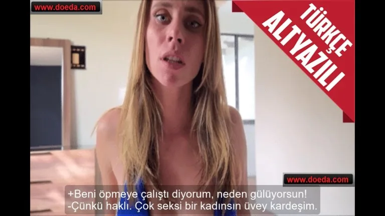 hakkindaki kotu bir sirri anlattigi uvey abisi gulerek karsilik verince sevismeye basladilar.jpg