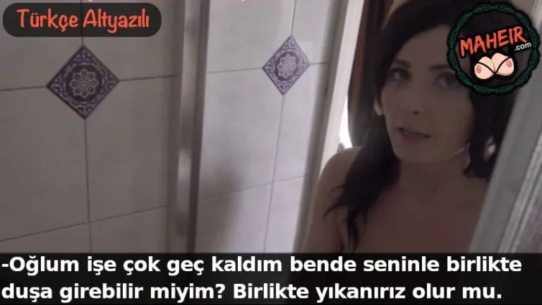 ise gec kalinca oglumla beraber banyoya girdim bana yasladi.jpg