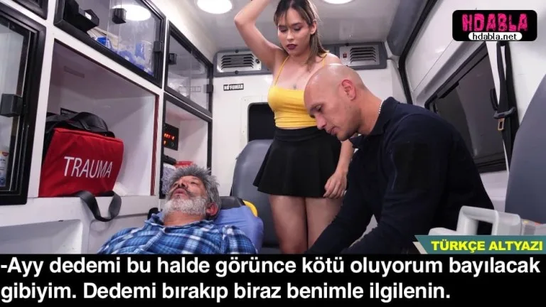 kalp krizi geciren dedesini hastaneye gotururken ambulansta sikisti.jpg