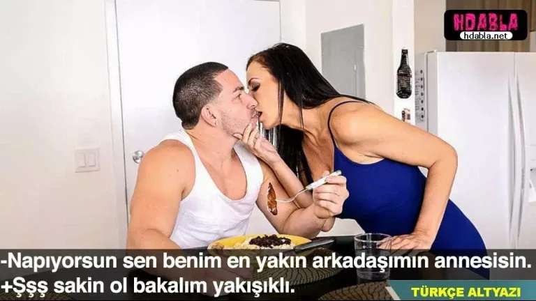 kankamin annesi ile dertlesirken birden dudaklarima yapisti.webp