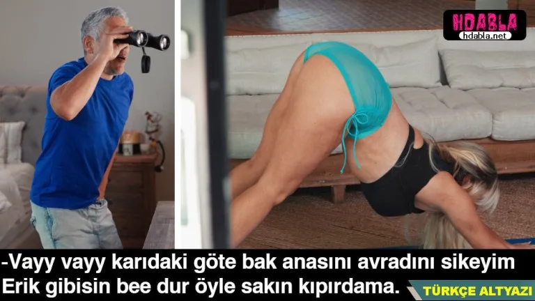 komsunun karisi taytla spor yaparken durbunle gotune bakti.jpg