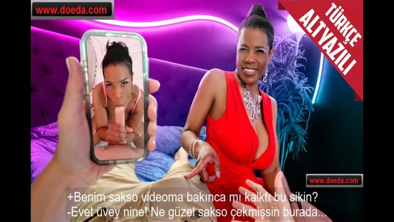 nenesi yasindaki siyahi kadinin sakso videosunyip 31 cekerken kendisine yakalandi.jpg