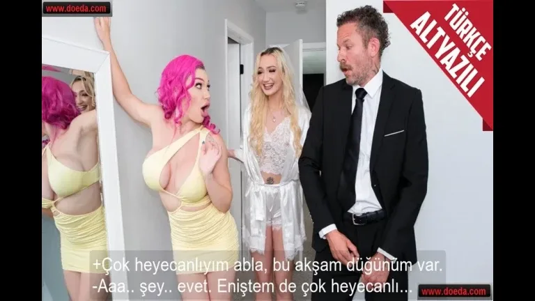 saftirik kiz kardesinin dugununden once enisteyle sikisen mor sacli kasar abla.webp
