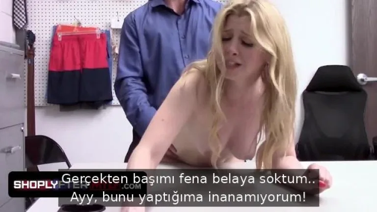 sarisin kaltak hirsizlik yaparken yakalandigi icin sikiserek kurtulmaya calisiyor.jpg