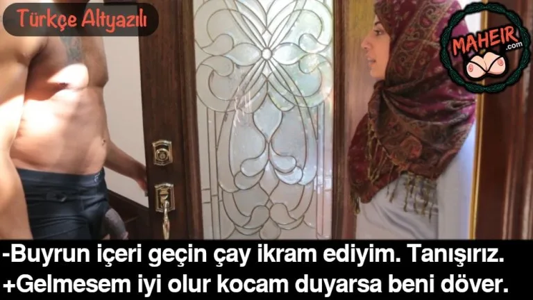tanismaya gelen turbanli yeni komsusunu iceri davet ediyor.jpg