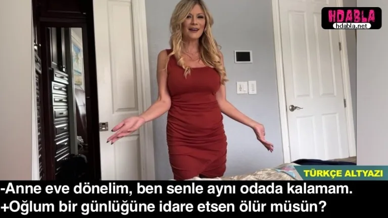 teyzemi ziyarete gittik evi kucuk diye annemle ayni yatakta uyuduk.jpg