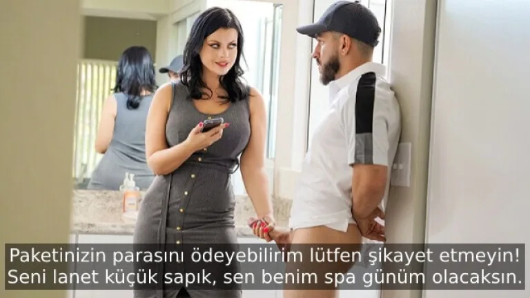 tuvaletinde yakaladigi sapik kuryeyi tehdit ederek kendini becertti.jpg