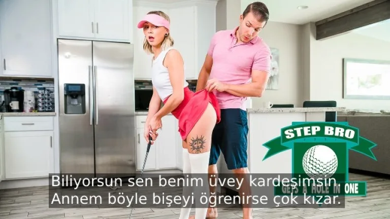 uvey kiz kardesine golf ogretmeye calisirken arkadan dayiyor.jpg