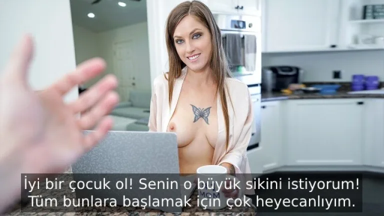 uvey oglunun olgun pornolari izledigini gorunce koseye sikistiriyor.jpg