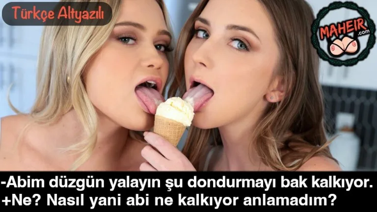 yarak yalar gibi dondurma yalayan kiz kardesine sikini yalatti.jpg