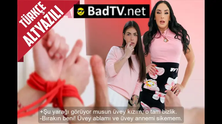 elini kolunu baglayan sinirli kadinlar uvey oglanin sikin zorla kullandilar.jpg