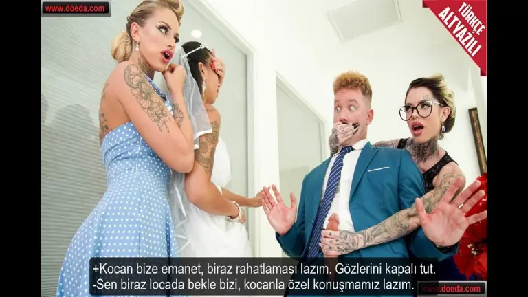 biseksuel lezbiyen cift damatla dugun oncesi sikiserek iliskilerini manipule etti.jpg