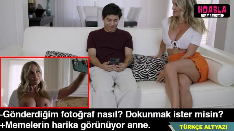 telefondan kafasini kaldirmayan ogluna goguslerinin fotografini yolladi.jpg