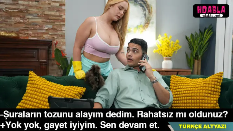 kisa ve dar kiyafetlerle temizlik yapan balik etli hizmetcisine hallendi.jpg