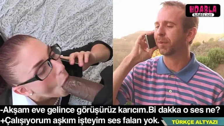zenci siki yalarken kocasina telefonda yalanlar soyleyen kevase.jpg