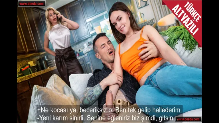 yeni kocasini yetersiz bulan annesinden firsat bilip yaragi boyladi.jpg